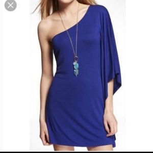 NWT Express one shoulder dress (tote 2)